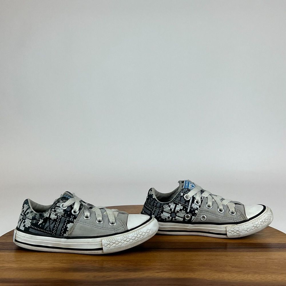 Little Kids Converse‎ Madison Gray Casual Sneakers Shoes Size 11 C GUC